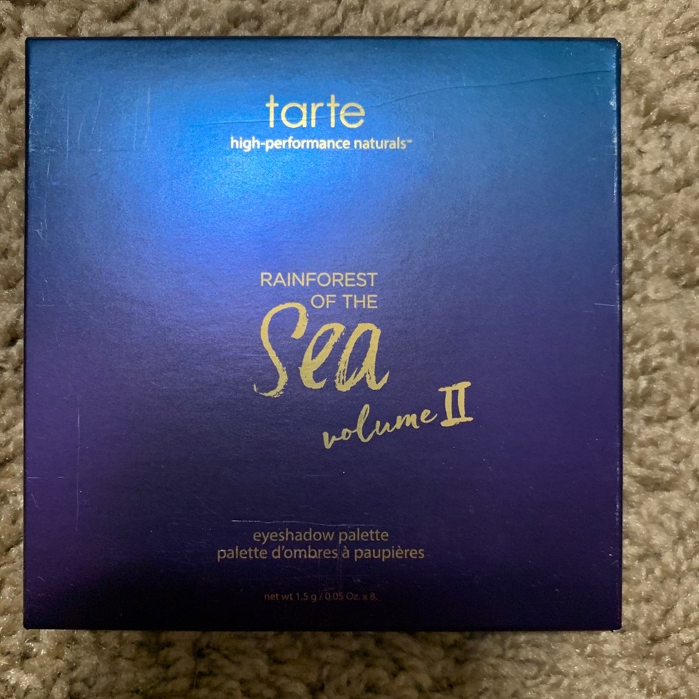 Tarte Rainforest Of The Sea palette NEW